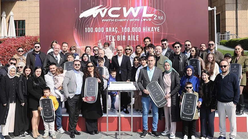 Chery, Türkiye’deki İkinci Yıl Dönümünü ve 100 Bininci Araç Satışını Görkemli Bir Etkinlik Kutladı!