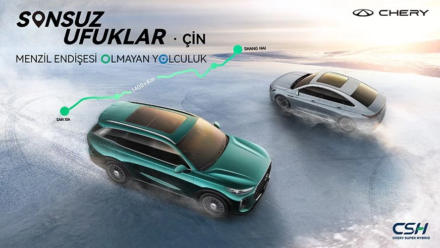 Chery Süper Hibrit Teknolojisi ile 1600 Km’lik Dayanıklılık Testinde Sınırları Zorlayacak!